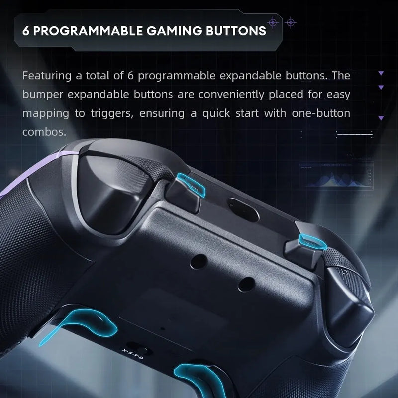 Controle Sem Fio THUNDEROBOT G50S Compatível com Switch, PC, Android e iOS