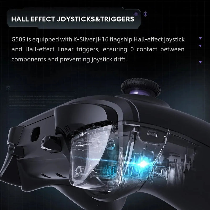 Controle Sem Fio THUNDEROBOT G50S Compatível com Switch, PC, Android e iOS